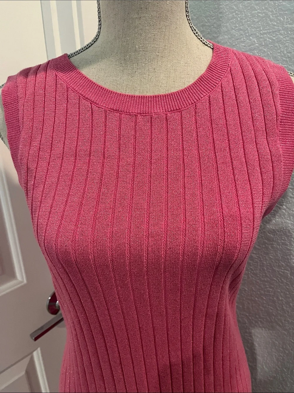 House of Harlow 1960 Metallic Pink Dress - Picture 2 of 5